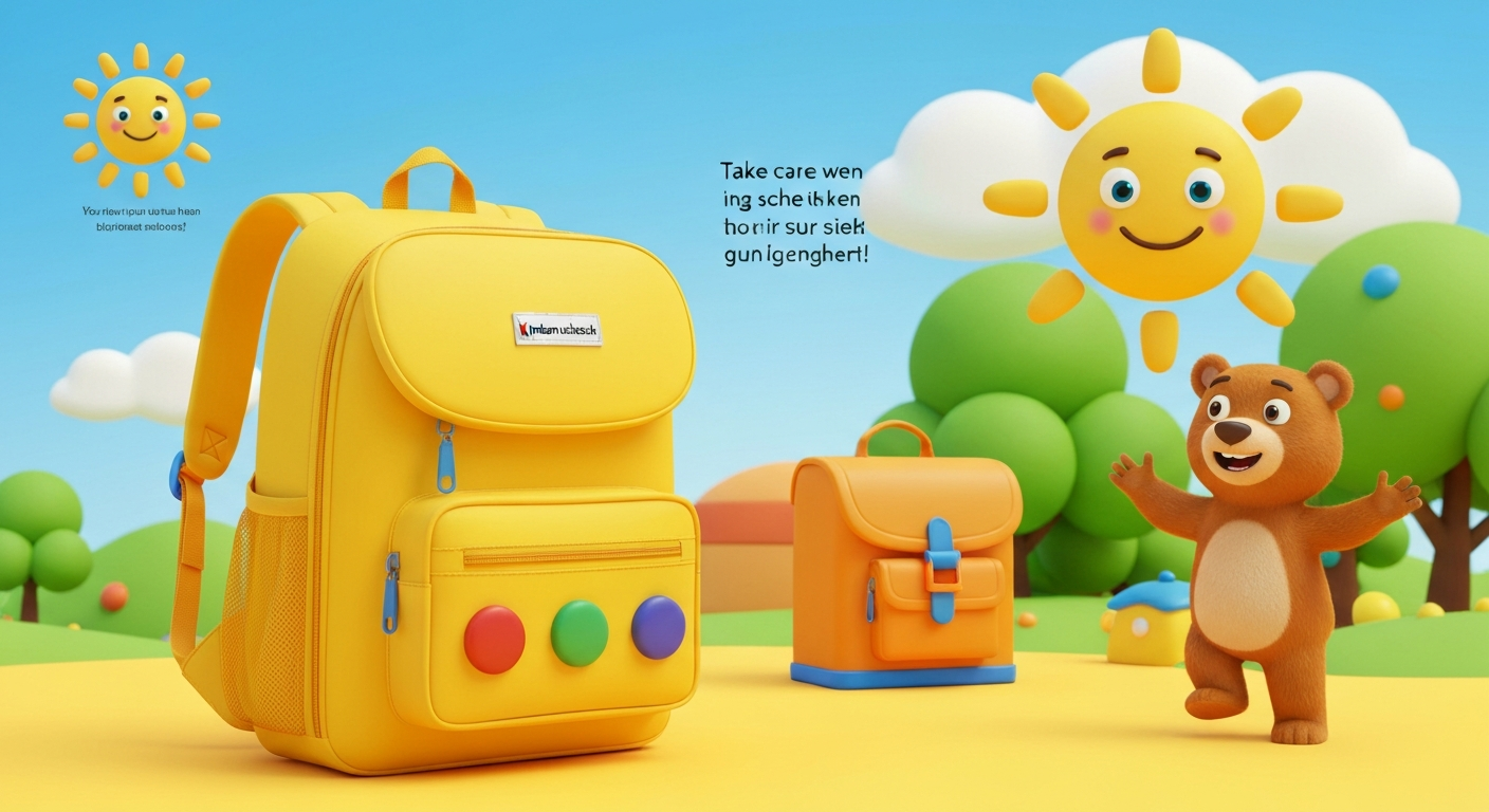 Kinderrucksack waschen und pflegen