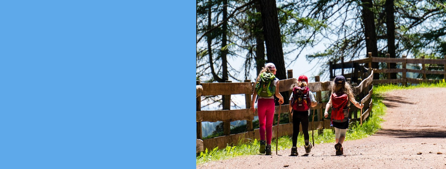 Wandern mit Kindern: Den richtigen Rucksack finden