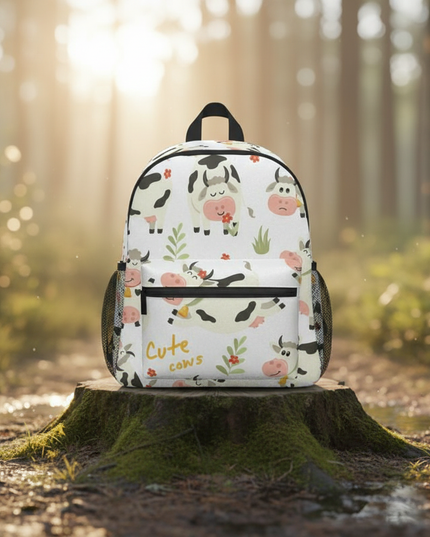 2025-new-kids-backpack-fashion-cute-cows-school-bags-children-anti-lost-small-back-pack-schoolbag-waterproof-shoulder-backpack-4 - lifestyle