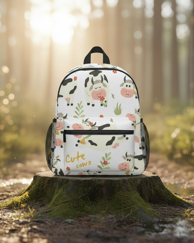 2025-new-kids-backpack-fashion-cute-cows-school-bags-children-anti-lost-small-back-pack-schoolbag-waterproof-shoulder-backpack-4 - lifestyle