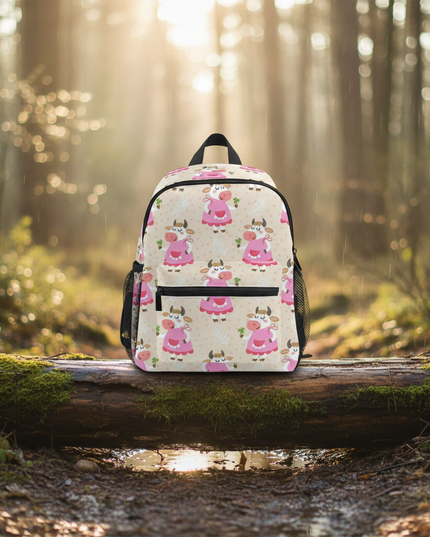 2025-new-kids-backpack-fashion-cute-cows-school-bags-children-anti-lost-small-back-pack-schoolbag-waterproof-shoulder-backpack-5 - lifestyle