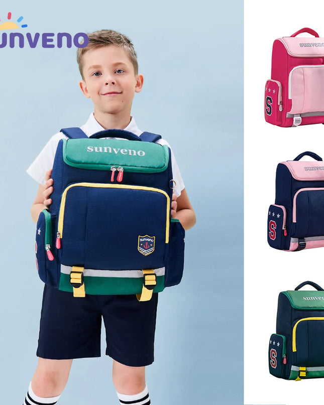 Blau Rucksack Schulkinder - Wasserdicht & Stylisch