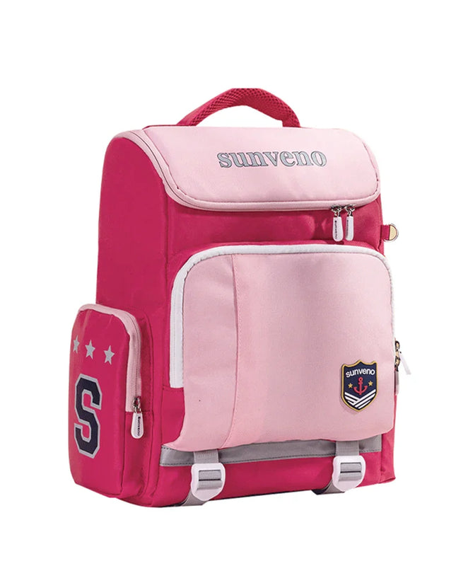 Grüner Rucksack Schulkinder - wasserdicht & ergonomisch