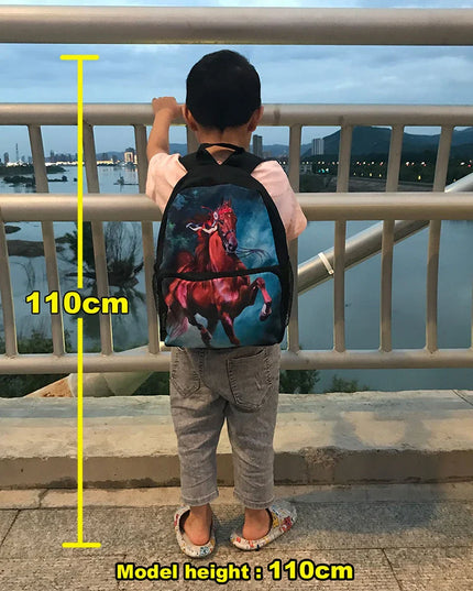 Bunt Rucksack Grundschule - mit coolen Fahrzeug-Prints