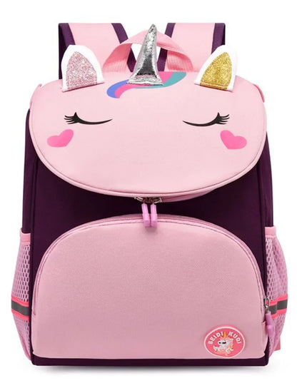 Lila Einhorn Rucksack Kita - Glitzernde Ohren