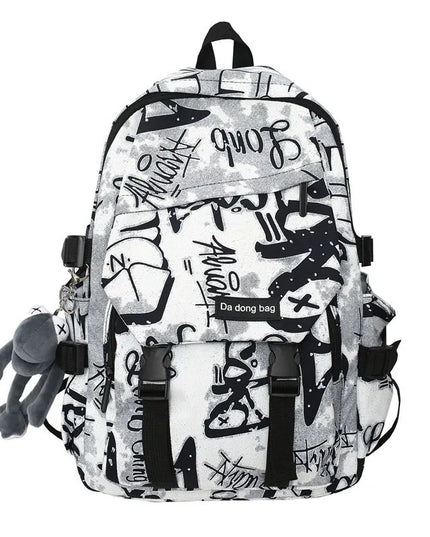 Rucksack Jungen Graffiti - Wasserdicht aus Nylon