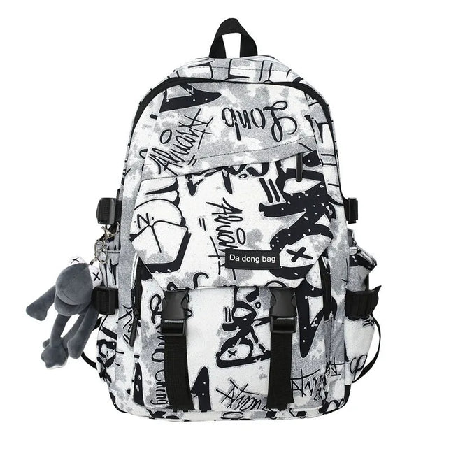 Rucksack Jungen Graffiti - Wasserdicht aus Nylon