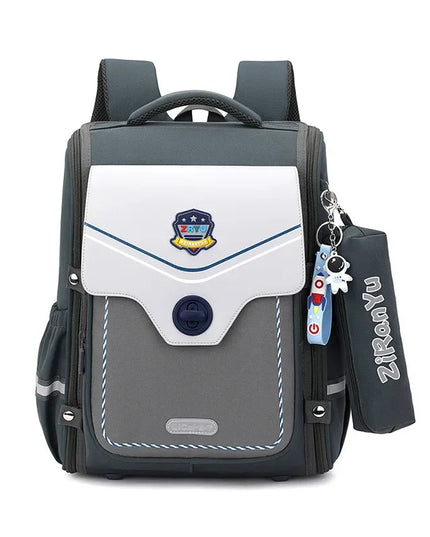 Rucksack Mädchen 12 Jahre - Grau, Wasserdicht Nylon