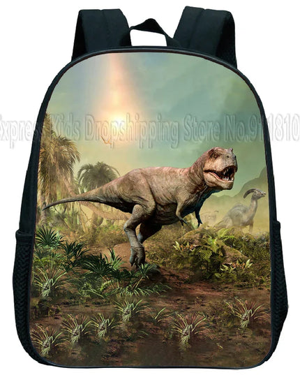 T-Rex Rucksack Kita - Multicolor, wasserdichtes Nylon