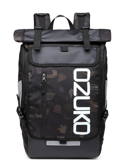 Rucksack Jungen 16 Jahre - Schwarz Camouflage Oxford
