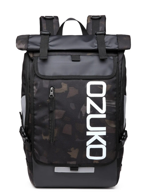 Rucksack Jungen 16 Jahre - Schwarz Camouflage Oxford