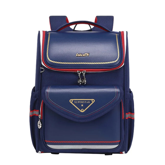 Rucksack blau - Reflektierend für Grundschüler