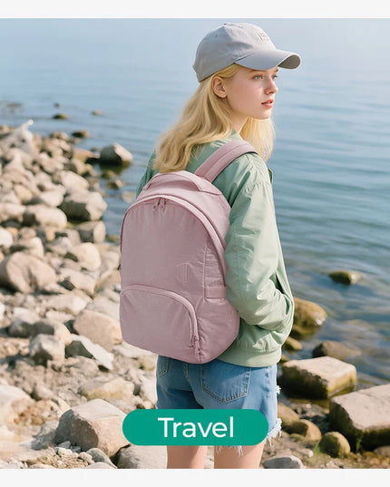 Rosa Rucksack Grundschule - Leicht & Bambusbaumwolle