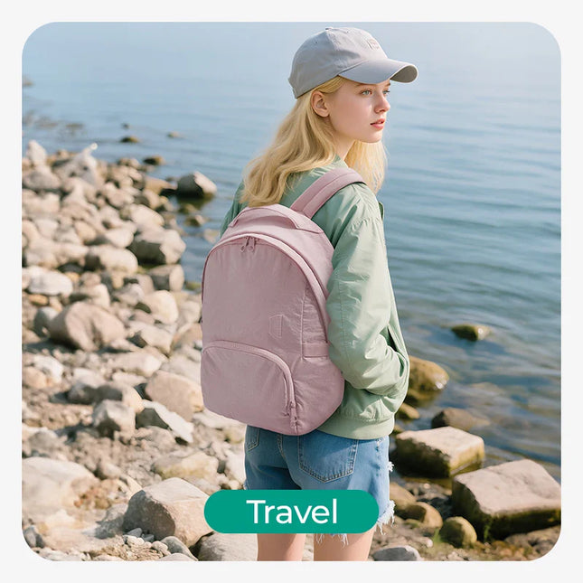 Rosa Rucksack Grundschule - Leicht & Bambusbaumwolle