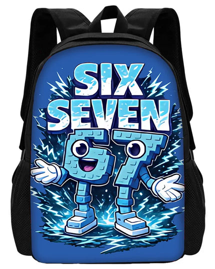Blau Rucksack Mädchen 6 Jahre - Cartoon Design