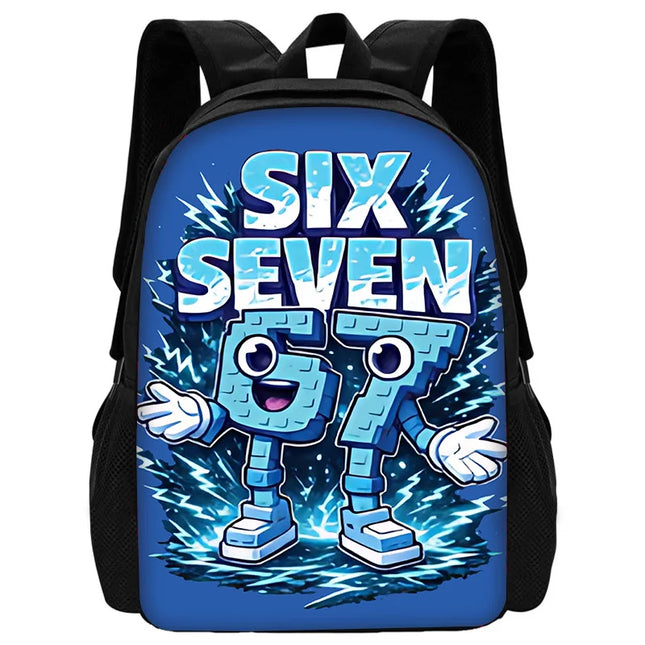 Blau Rucksack Mädchen 6 Jahre - Cartoon Design