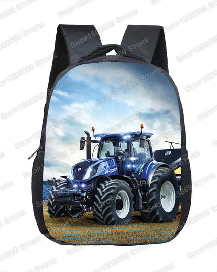 Bunter Rucksack Jungen - Für kleine Traktor-Fans