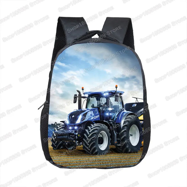 Bunter Rucksack Jungen - Für kleine Traktor-Fans