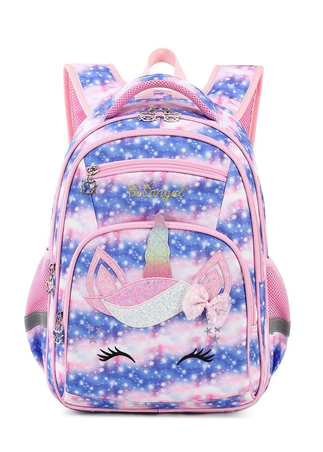 Galaxy Einhorn Rucksack Kindergarten - Multicolor Glitzer