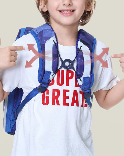Kindergarten Rucksack Junge Weltraum - Blau Polyester