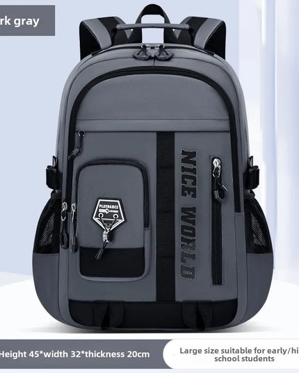 Blauer Rucksack Jungen - Cool, Groß & Robust für Schule