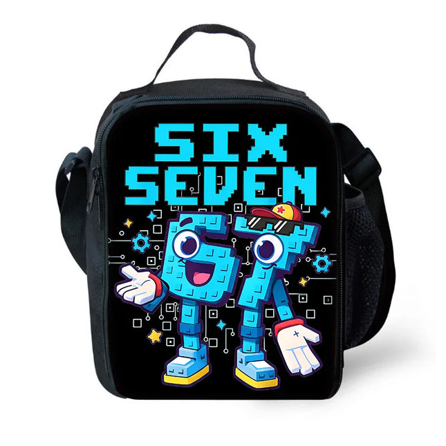 Schwarz Rucksack Kinder - Bunte Zahlen