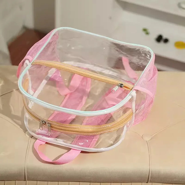 Transparent Rucksack Kinder - Wasserdicht für Strand & Schule