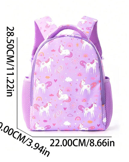lila rucksack kindergarten einhorn - Polyester gepolstert