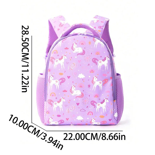 lila rucksack kindergarten einhorn - Polyester gepolstert