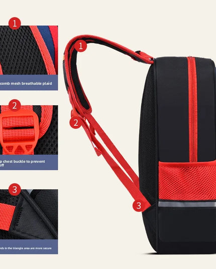 Bunt Rucksack Kita & Schule - Leicht, Robust & Wasserfest