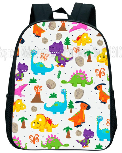 Grüner Rucksack Kita-Kinder - Dino-Abenteuer