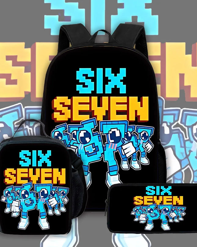 Schwarz Rucksack Mädchen 7 Jahre - Cartoon Nylon