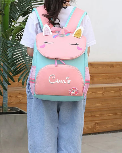 Rucksack dunkelblau - Dinosaurier Motiv Kinder