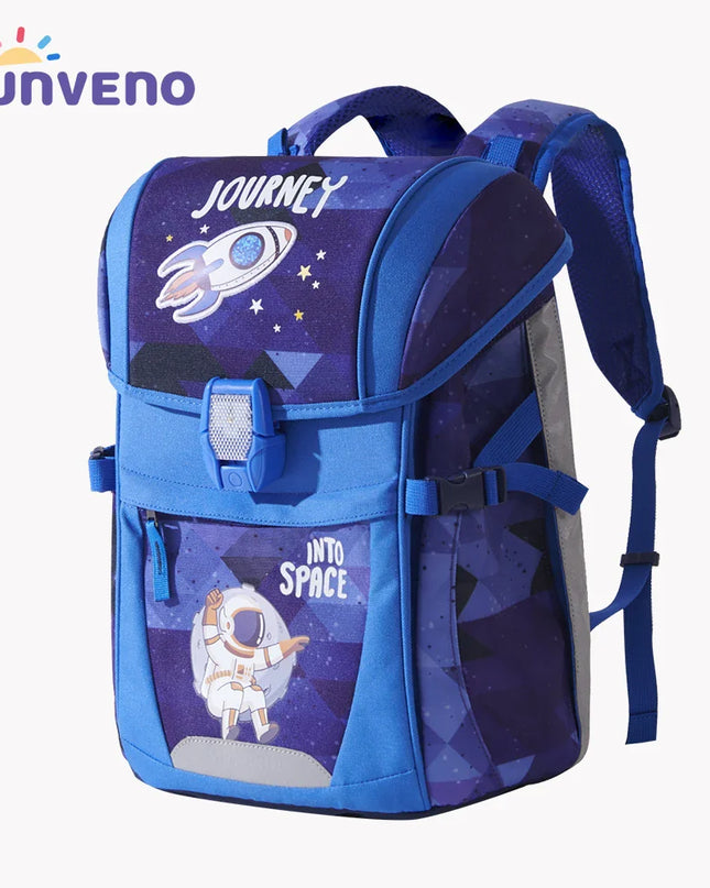 Kindergarten Rucksack Junge Weltraum - Blau Polyester