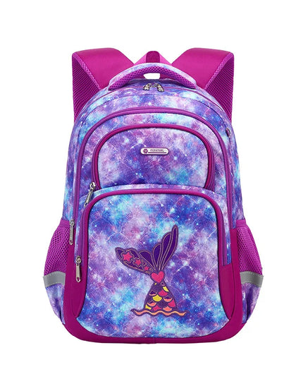 Kindergarten Rucksack Meerjungfrau Galaxie - Oxford-Stoff