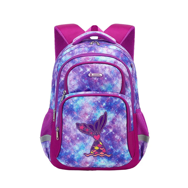 Kindergarten Rucksack Meerjungfrau Galaxie - Oxford-Stoff