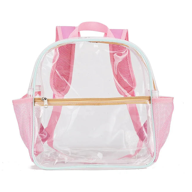 Transparent Rucksack Kinder - Wasserdicht für Strand & Schule