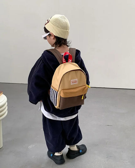 Limettengrüner Rucksack Mädchen - Bunt & Fröhlich aus Canvas