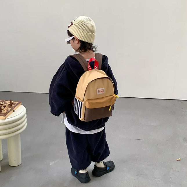 Limettengrüner Rucksack Mädchen - Bunt & Fröhlich aus Canvas