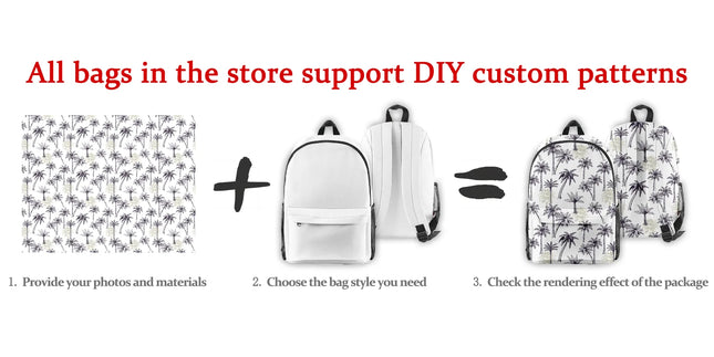 Mädchen Rucksack - Weiß Oxford-Stoff Kompakt