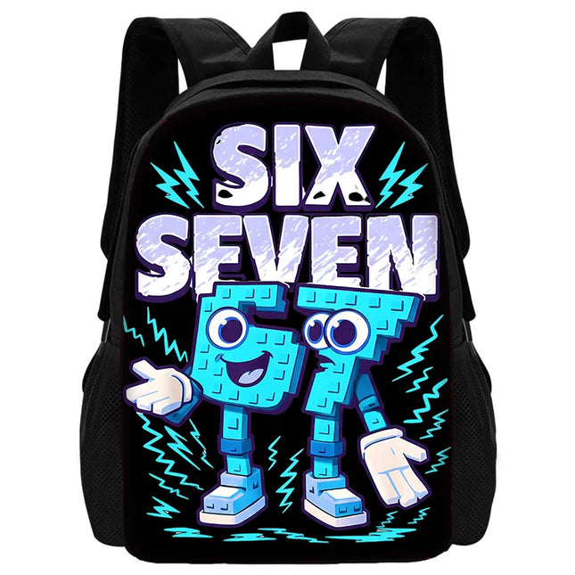 Schwarz Rucksack Mädchen 7 Jahre - Cartoon Nylon