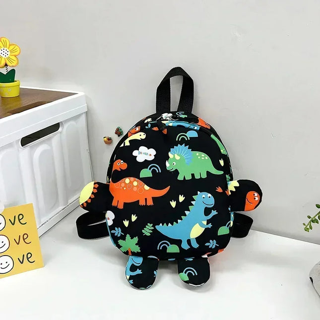 Bunt Rucksack Kinder - Süßer Dino-Freund, wasserdicht