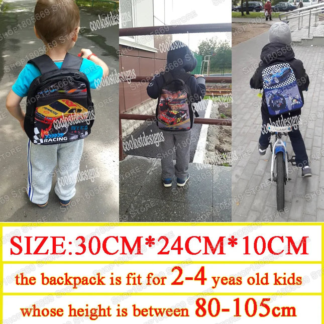 Bunter Rucksack Jungen - Für kleine Traktor-Fans