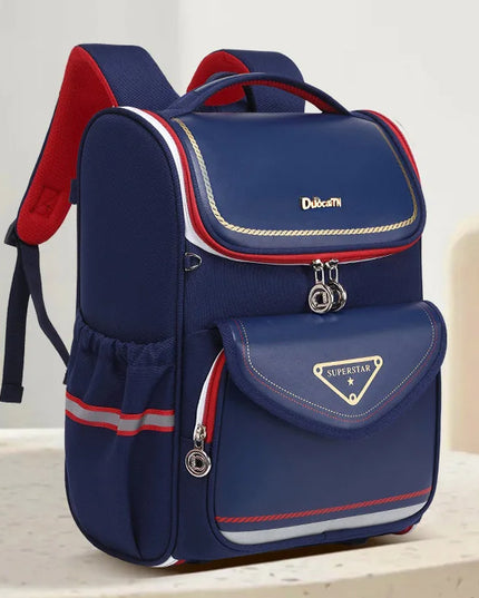 Rucksack blau - Reflektierend für Grundschüler