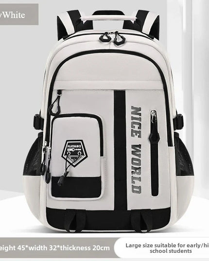 Rucksack Jungen 8 Jahre - Grau & Wasserdicht