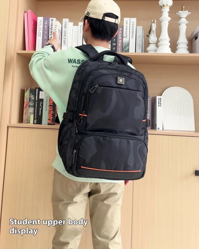 Blauer Rucksack Jungen - Ergonomisch & Wasserdicht