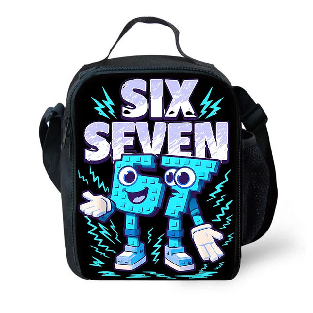 Schwarz Kühlrucksack Kinder - Cartoon-Zahlen