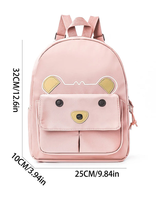 weißer rucksack mädchen bär - niedlich mit Ohren