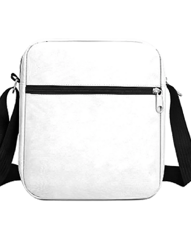 Mädchen Rucksack - Weiß Oxford-Stoff Kompakt