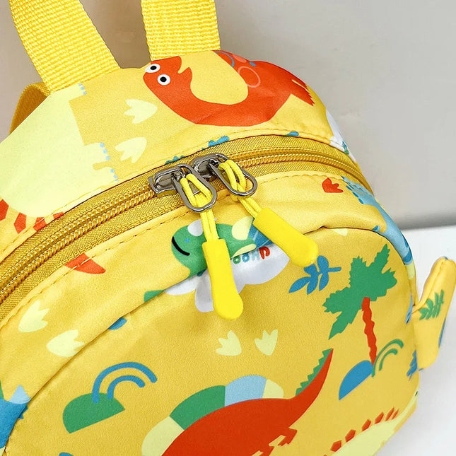 Kita Rucksack mit 3D Dinosaurier Gliedmaßen Grün - Nylon